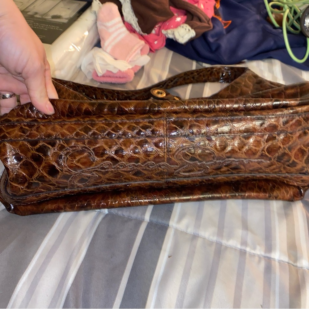 Jessica Simpson brand new alligator skin purse